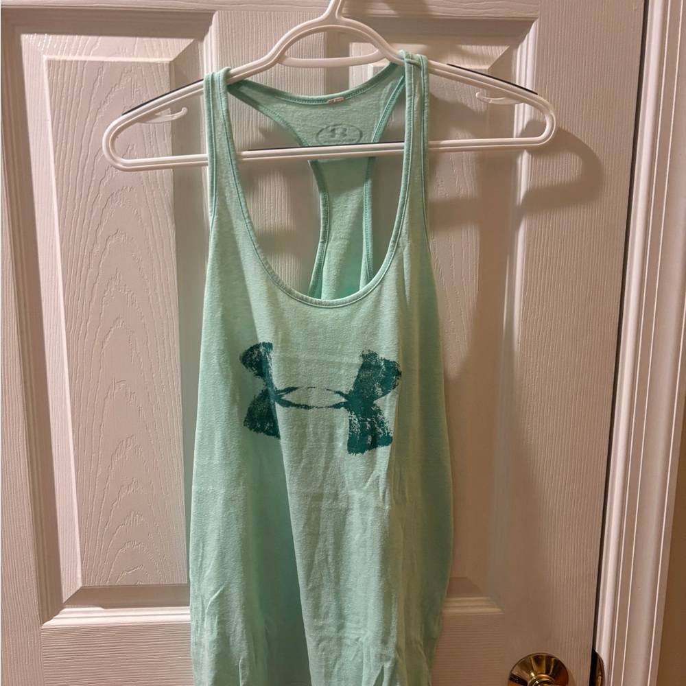 Under Armour Light Green Athletic Tank